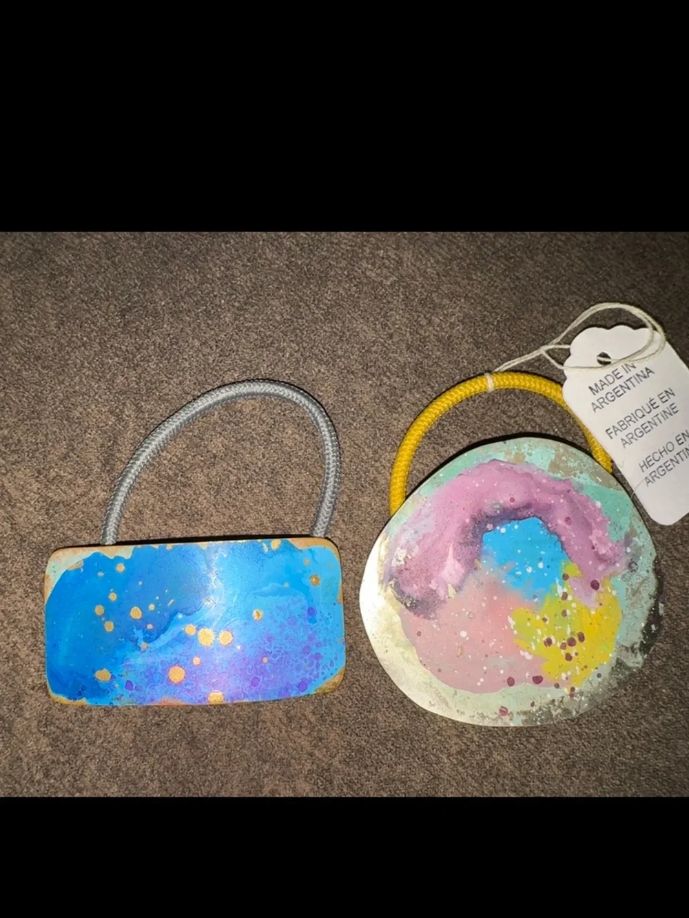 Anthropologie Fernanda Sibilia Springbeam Round & Rectangle hair jewelry